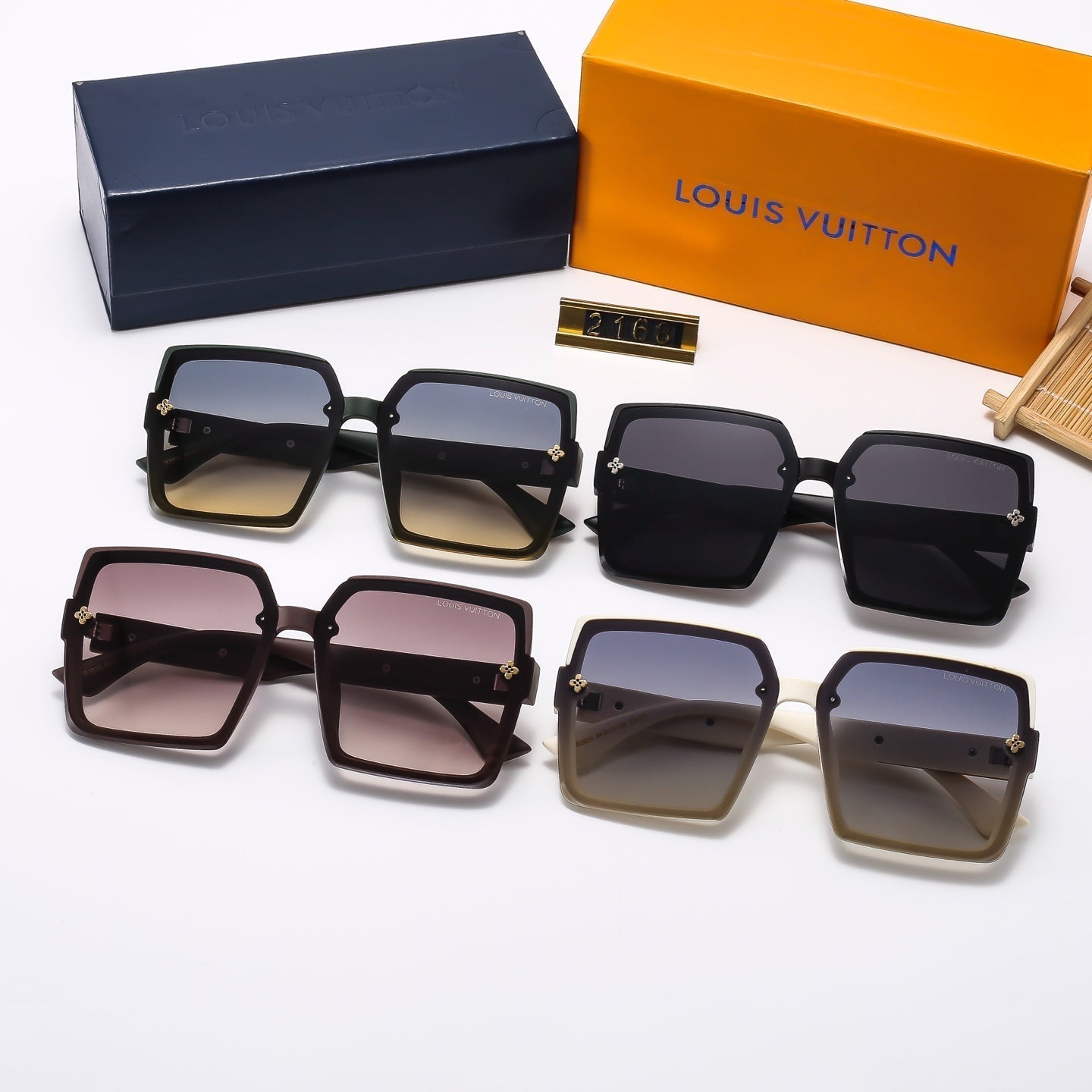 4 colors of fashionable and popular sunglasses 2168