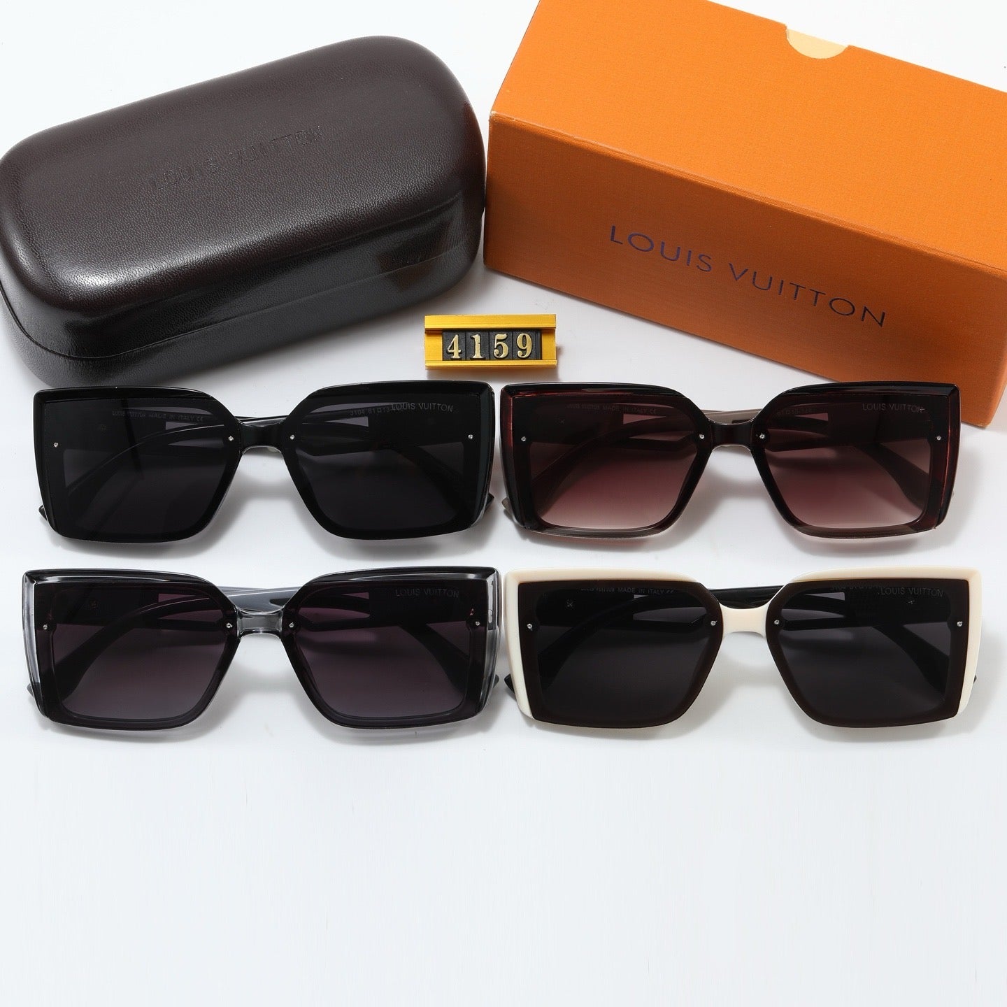 4 colors of fashionable and popular sunglasses 4159
