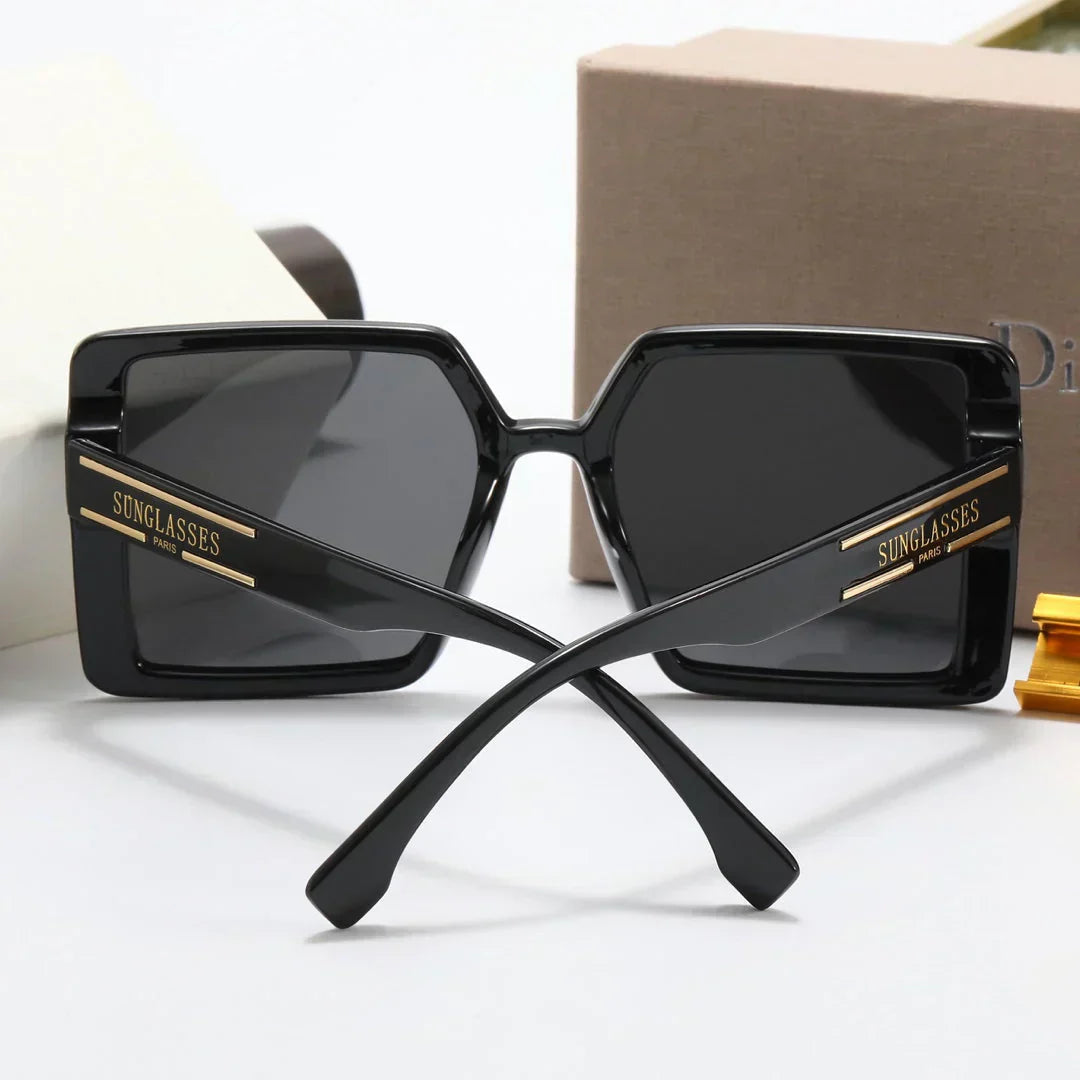 4 Colors Simple Letter Polarized Sunglasses