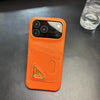 Prada Stylish Case with Card Holder For iPhone 13-17