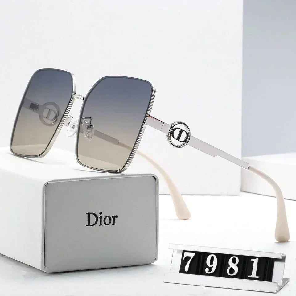 4 color round hollowed out polarized sunglasses