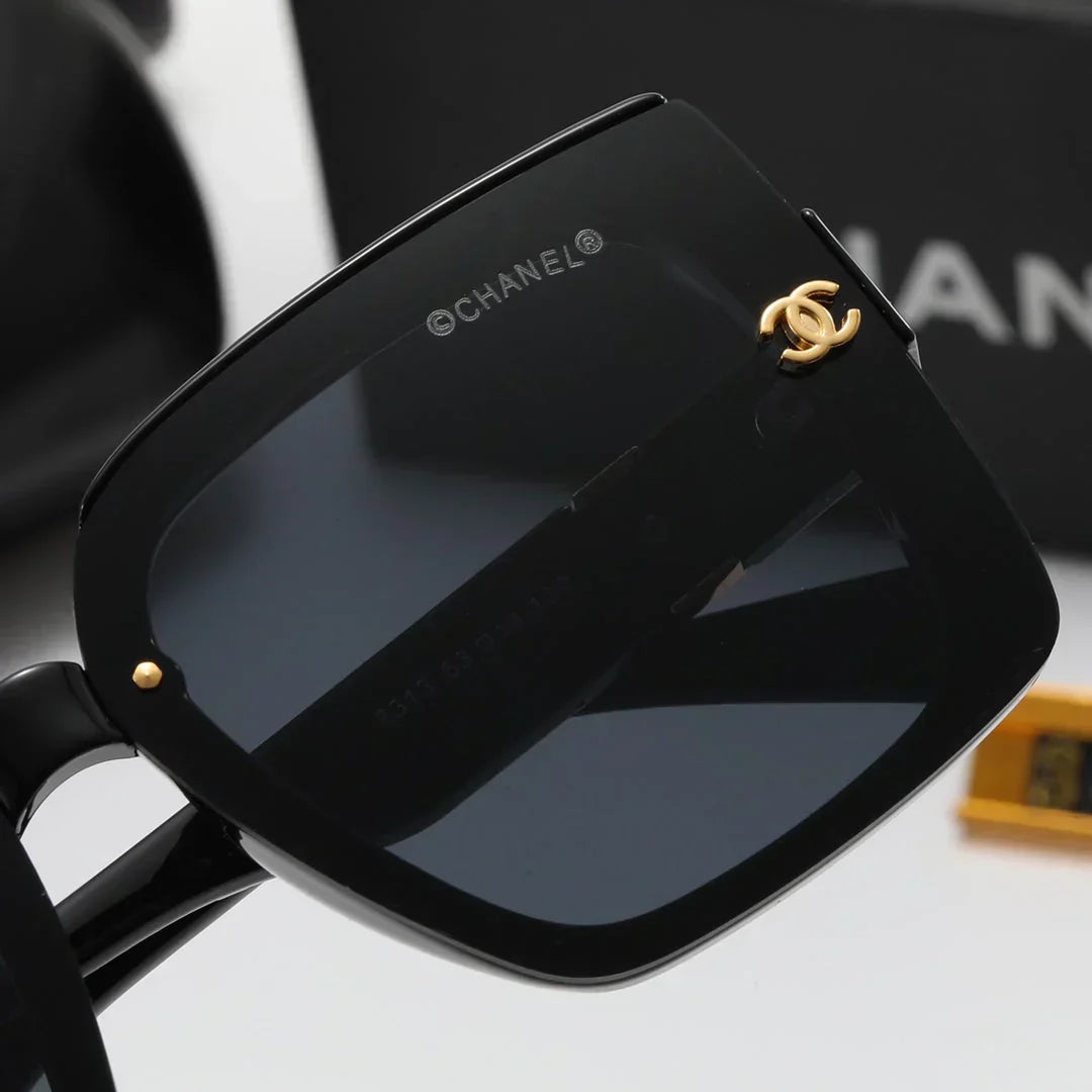 4 color fashion size 5 double C temple polarized sunglasses