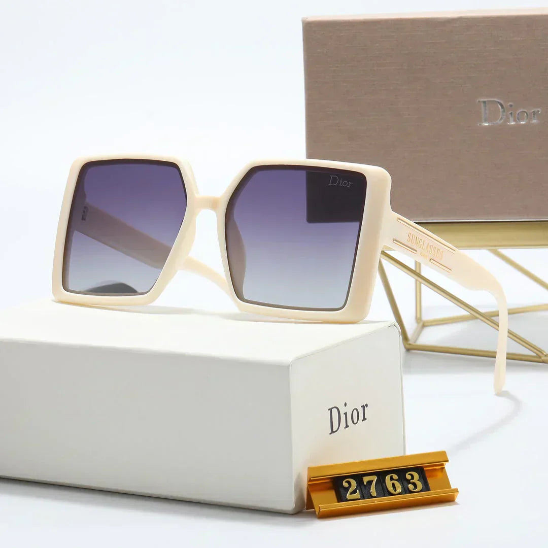 4 Colors Simple Letter Polarized Sunglasses