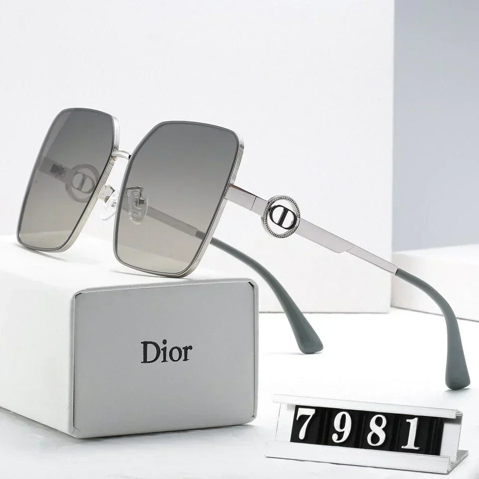 4 color round hollowed out polarized sunglasses