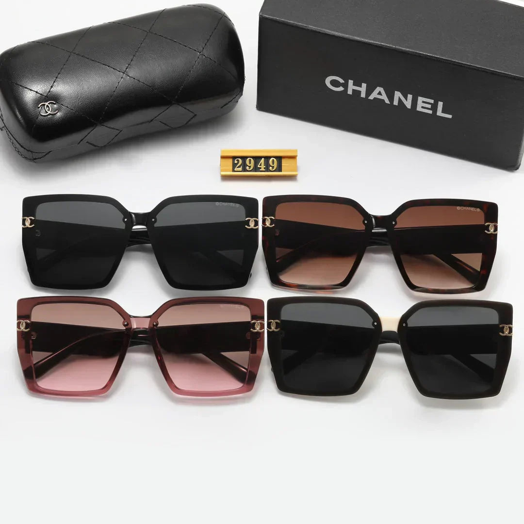 4 color fashion printing temple polarized sunglasses