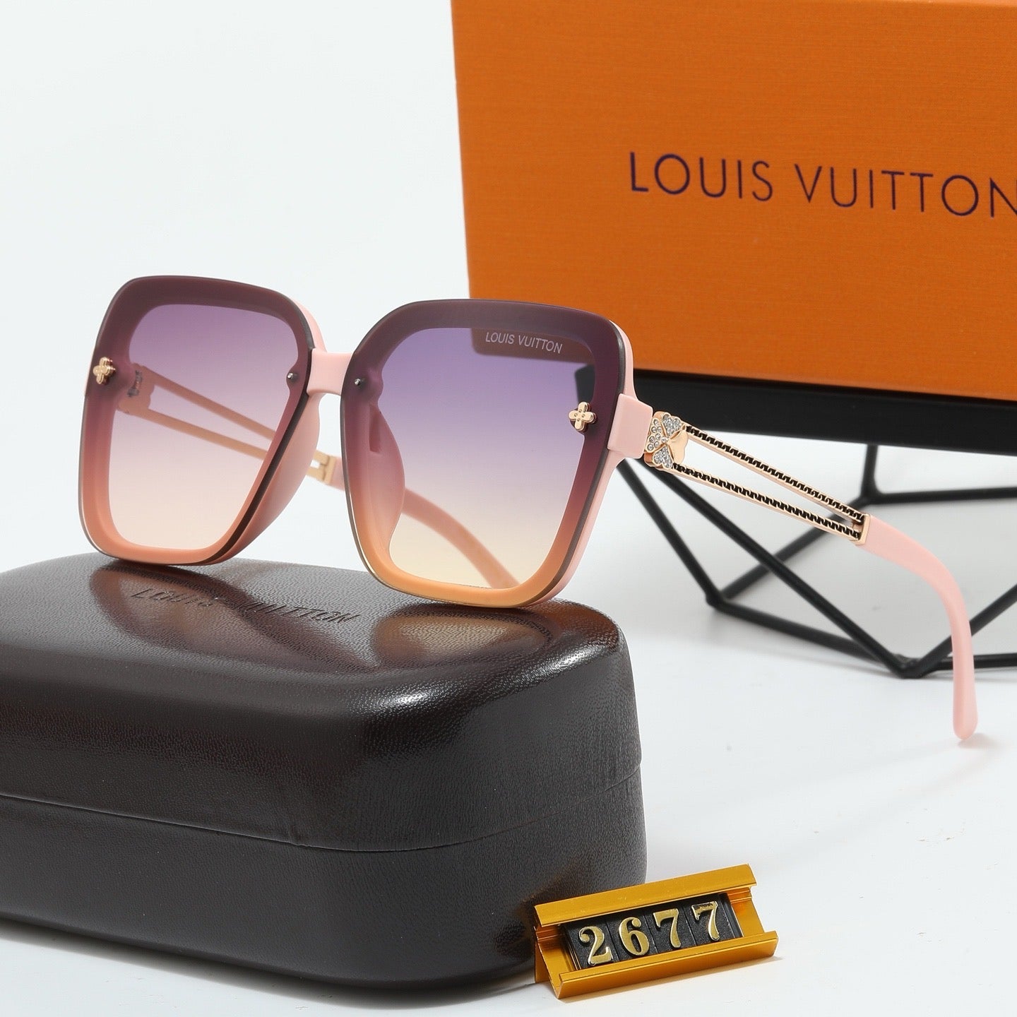 4 colors of new popular sunglasses