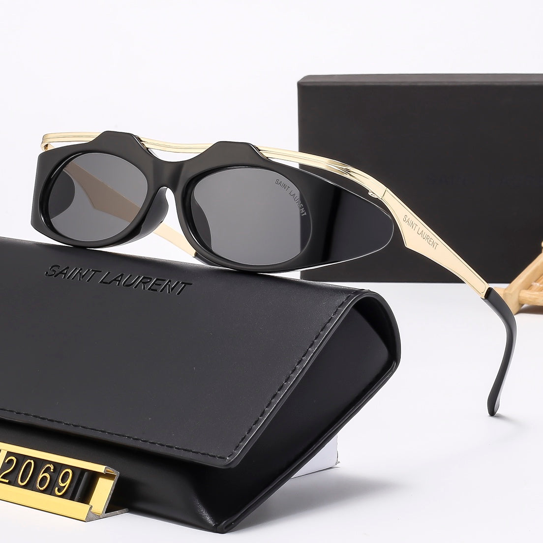 4 colors trendy personalized sunglasses 2069